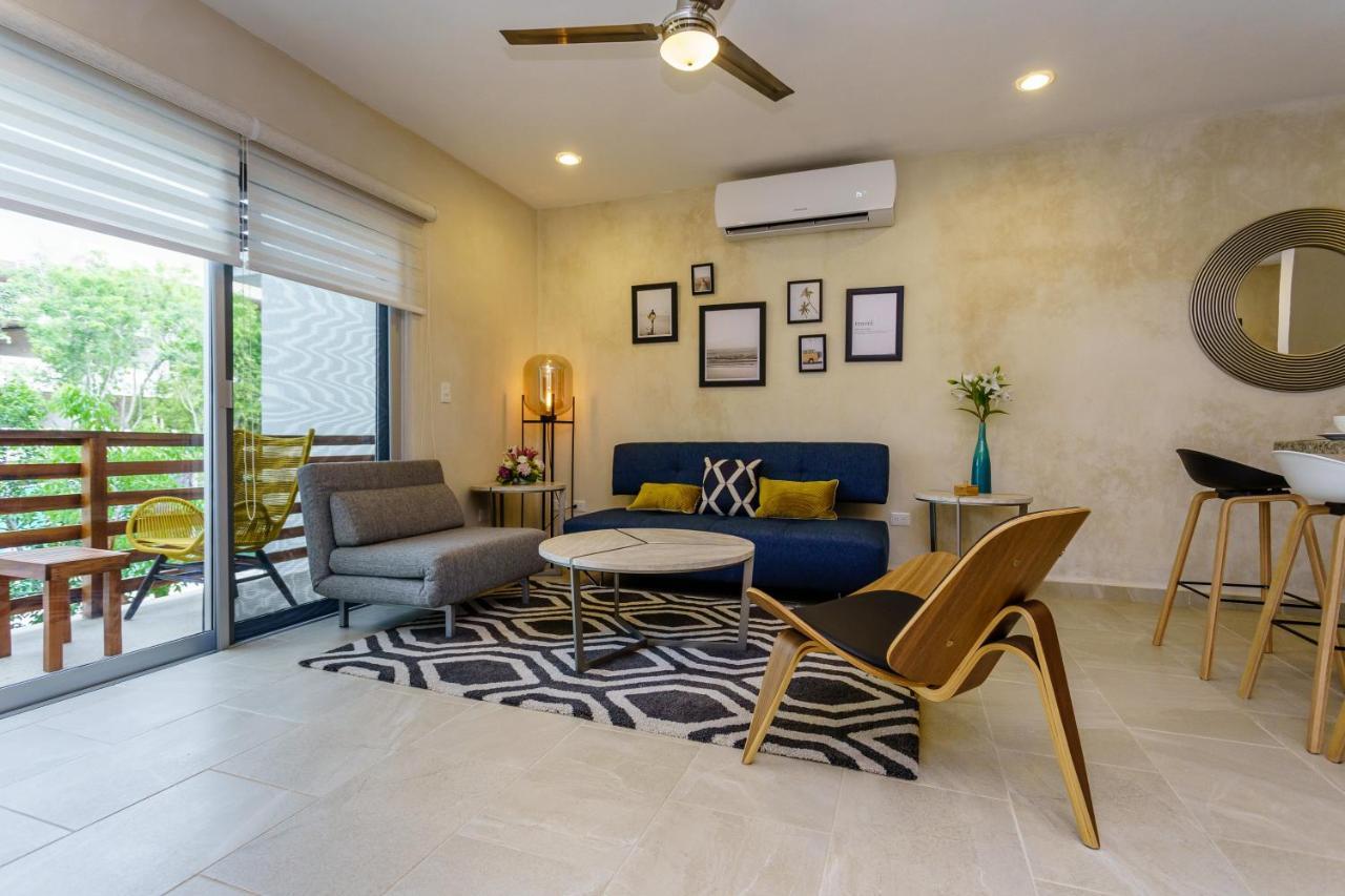 Charming Nature-Inspired Condos With Sultry Surroundings By Stella Rentals トゥルム エクステリア 写真