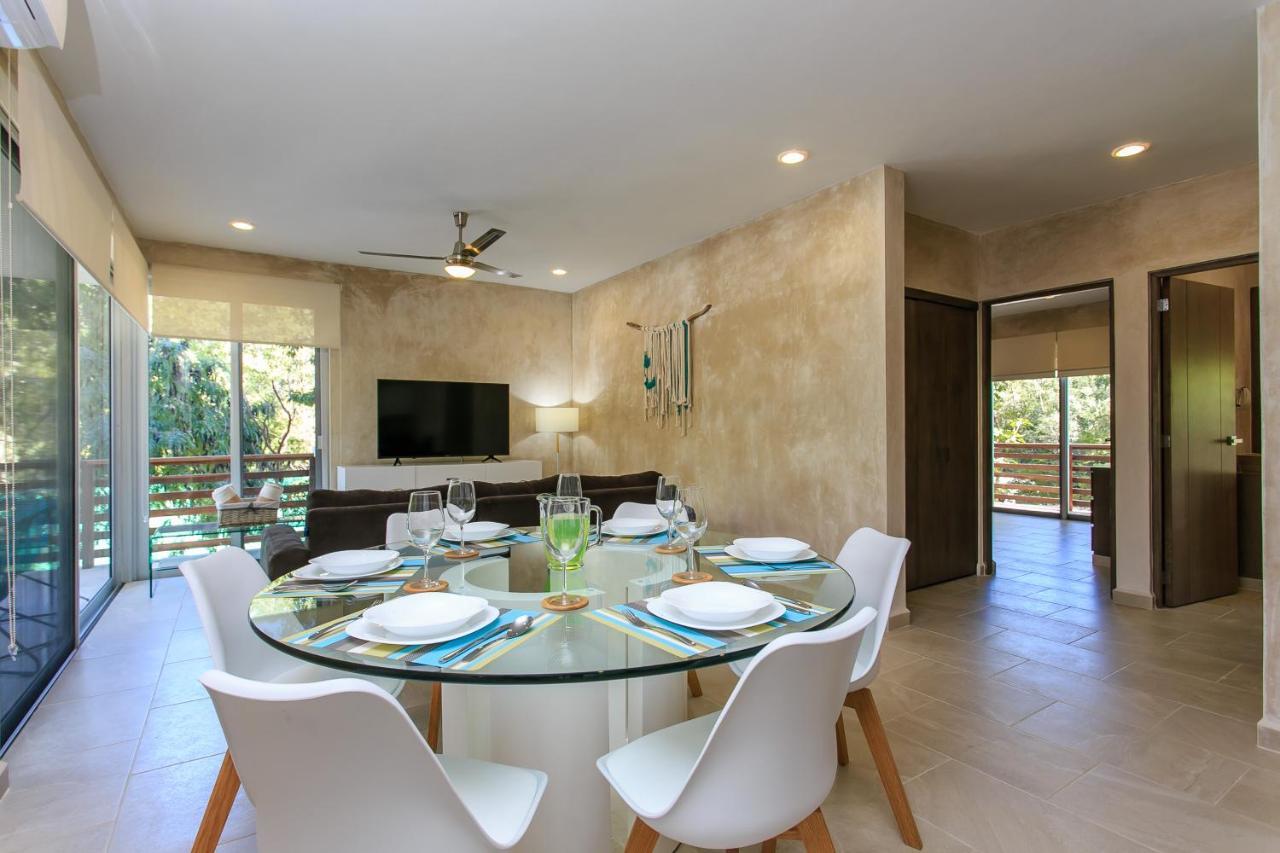 Charming Nature-Inspired Condos With Sultry Surroundings By Stella Rentals トゥルム エクステリア 写真