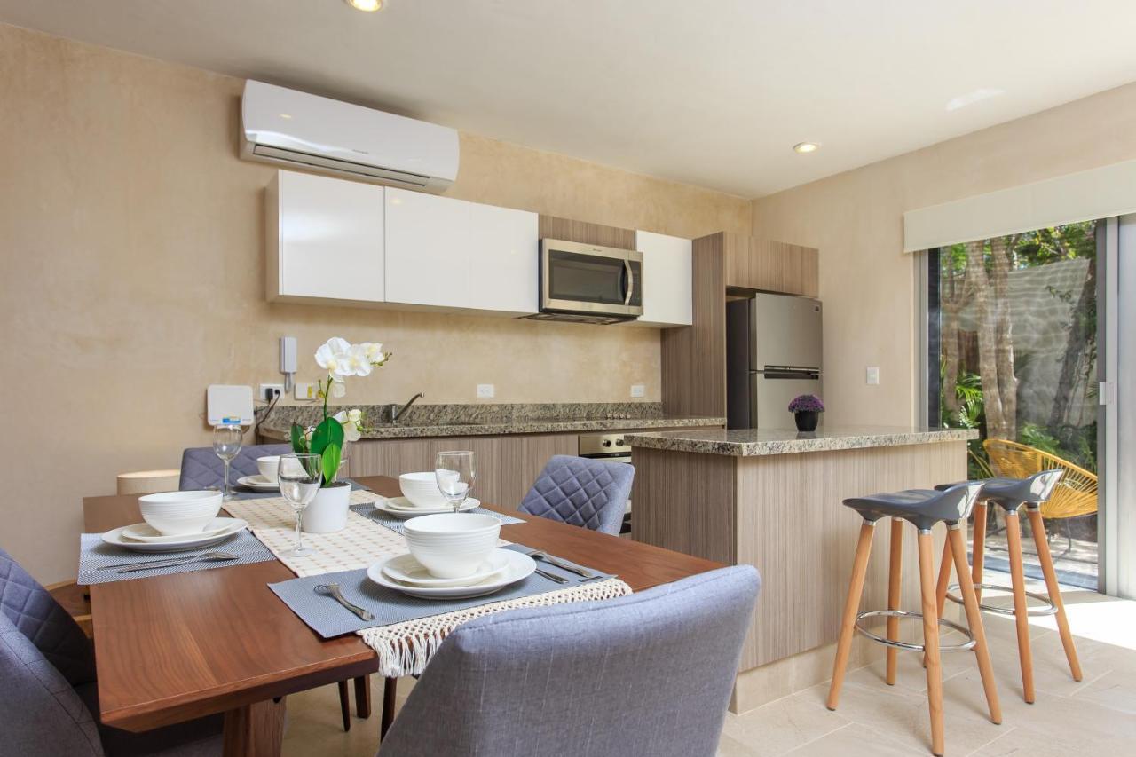 Charming Nature-Inspired Condos With Sultry Surroundings By Stella Rentals トゥルム エクステリア 写真